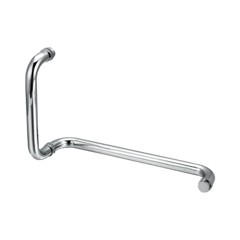 WONDER Modern High-quality 304 Stainless Steel Satin Polish Bathroom Glass Door Handle Ambidextrous Design Easy Installation