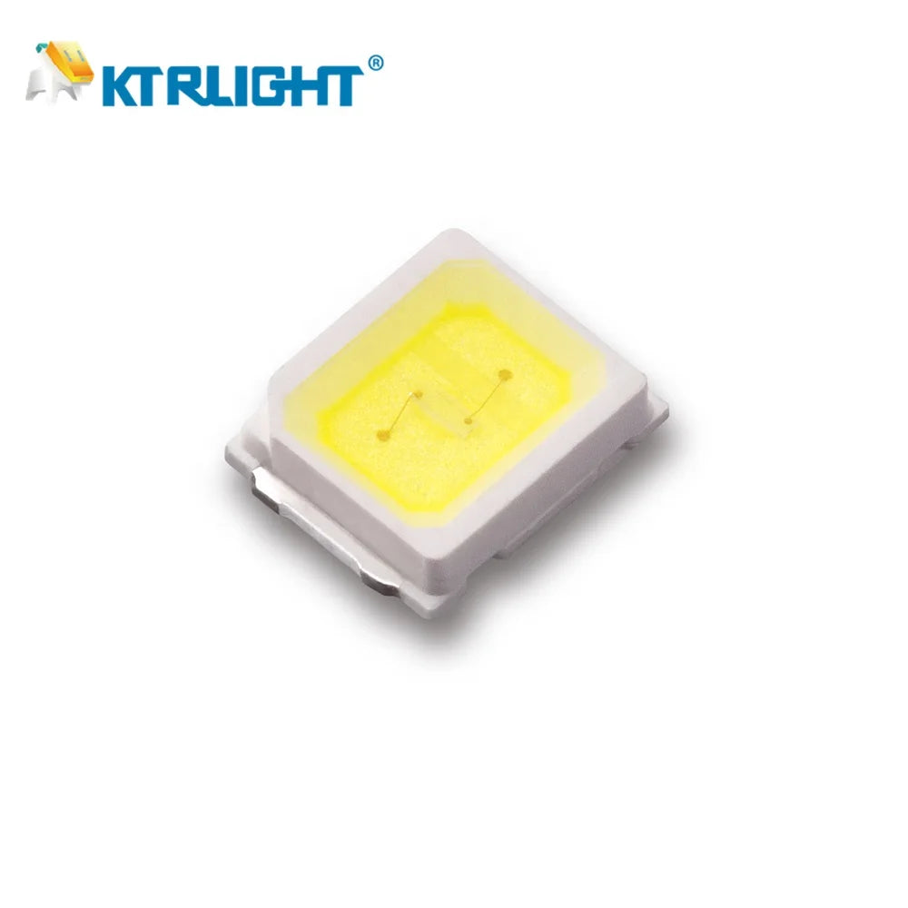 For SMD LED CHIP 2835 Warm White 0.2W 3V High Luminous 50000 Hours Lifespan 100 Lm/W 2-Year Warranty Pure Golden Wire