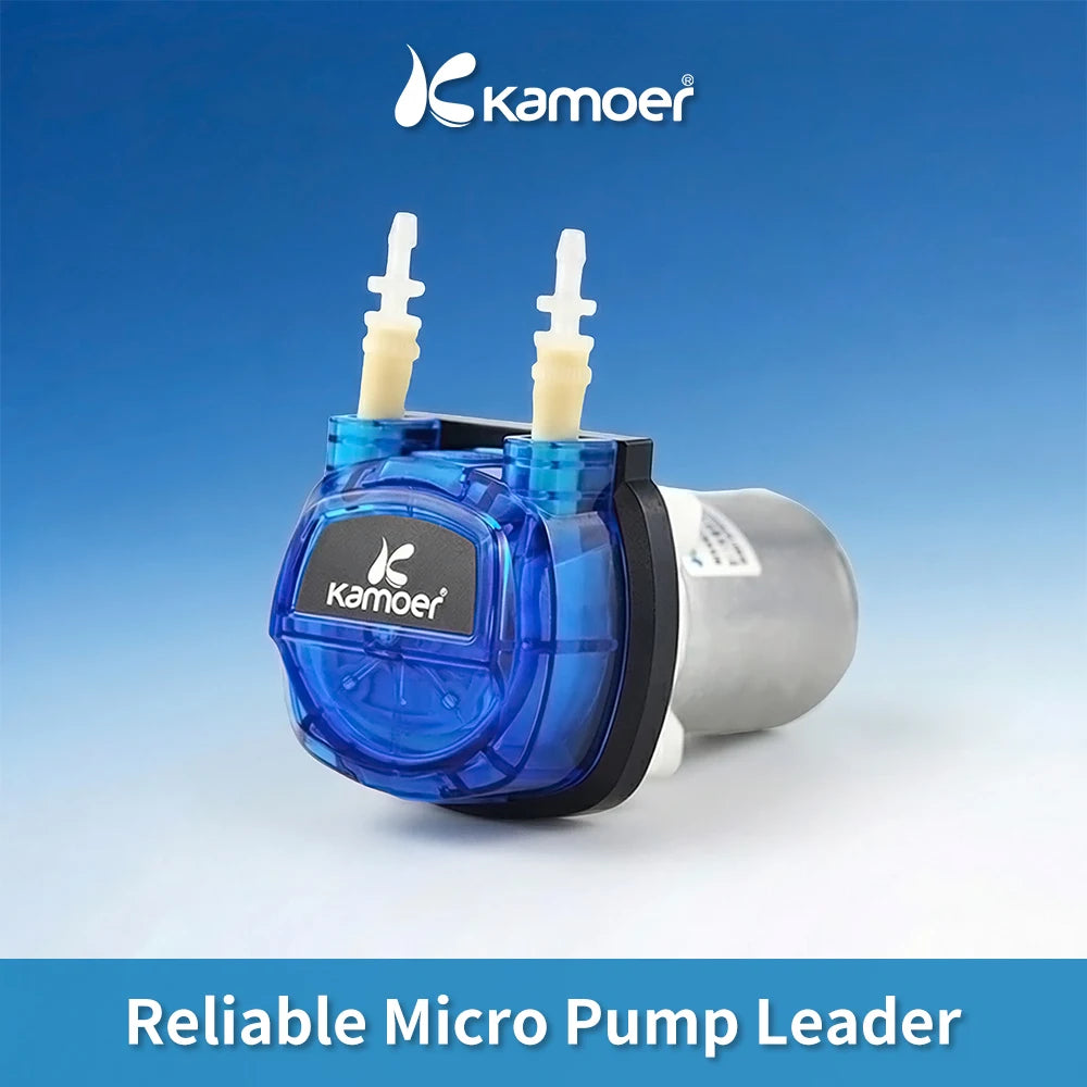 Kamoer KHS 12V/24V Electric DC Motor Water Pump Low Pressure Electric Peristaltic Pump