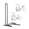 New Steel Split Design L-Shaped Bike Floor Stand Freestanding Bicycle Parking Rack Portable Space-Saving 30kg Load Capacity