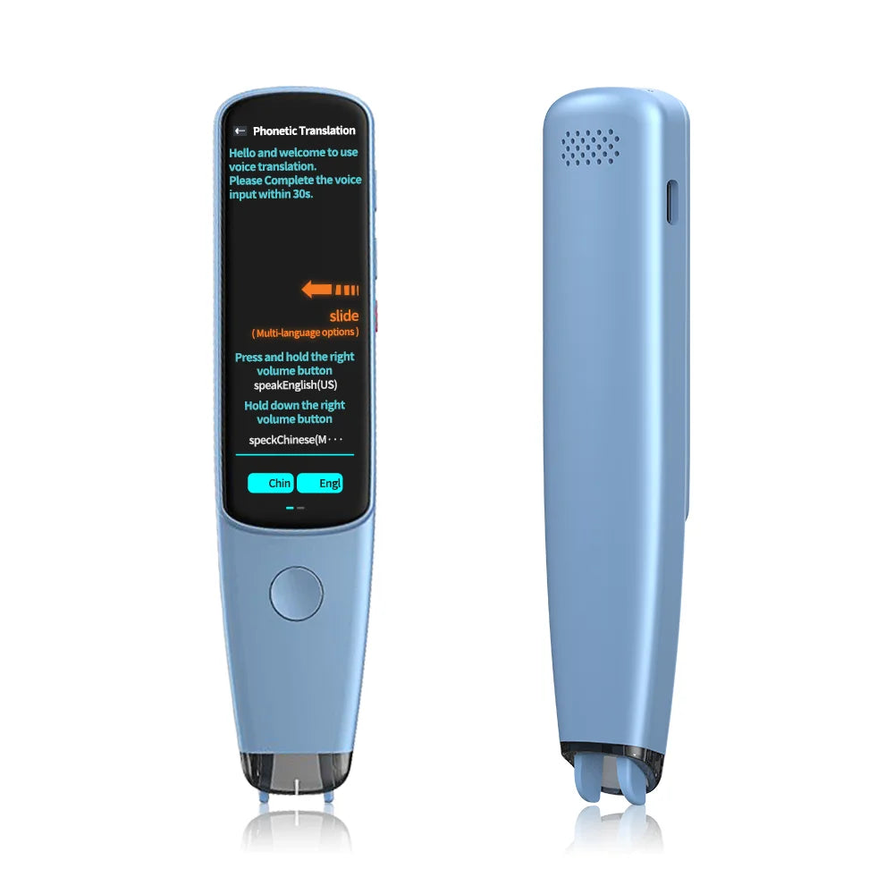 Digital Text Voice Translator Pen 2.98 Inch Pocket Size Online/Offline Multi-Language Study Travel Tool Electronic Dictionary