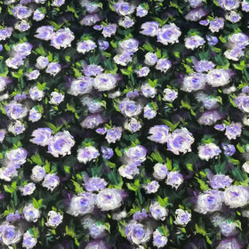 Oil Painting 3D Digital Printing 40S 100GSM 100% Cotton Poplin Woven Fabric for Dress