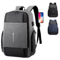 Twinkle 2026 New Fashion Reflective Breathable Multi Function USB Business Mens Laptop Backpack with Headphone Hole