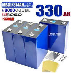 Europe DDP MB31 Lifepo4 314Ah 330Ah 314 330 340 Ah 3.2V/Evemb31/Calb/Catl/Cornex/Rept 345Ah Prismatic Solar Lithium Battery Cell