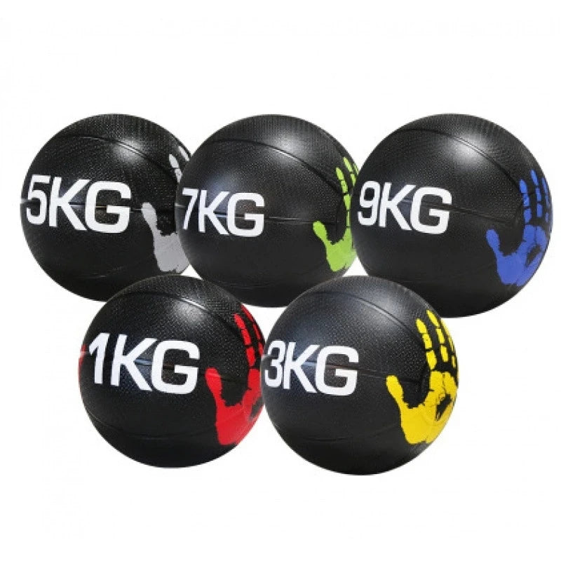 FDFIT Gravity  Non Elastic Solid Rubber  Medicine Ball Adjustable Weight Home Fitness Equipment