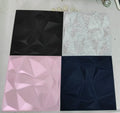 Factory Supply Eco-friendly 100% Polyester Acoustic 3D Wall Panels Modern Decorative for Office Hotel Apartment Living Room
