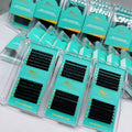Wholesale Matte Black Cashmere Lash Extension Lash Tray Supplies Private Label Mega Russian Volume Individual Eyelash Extensions