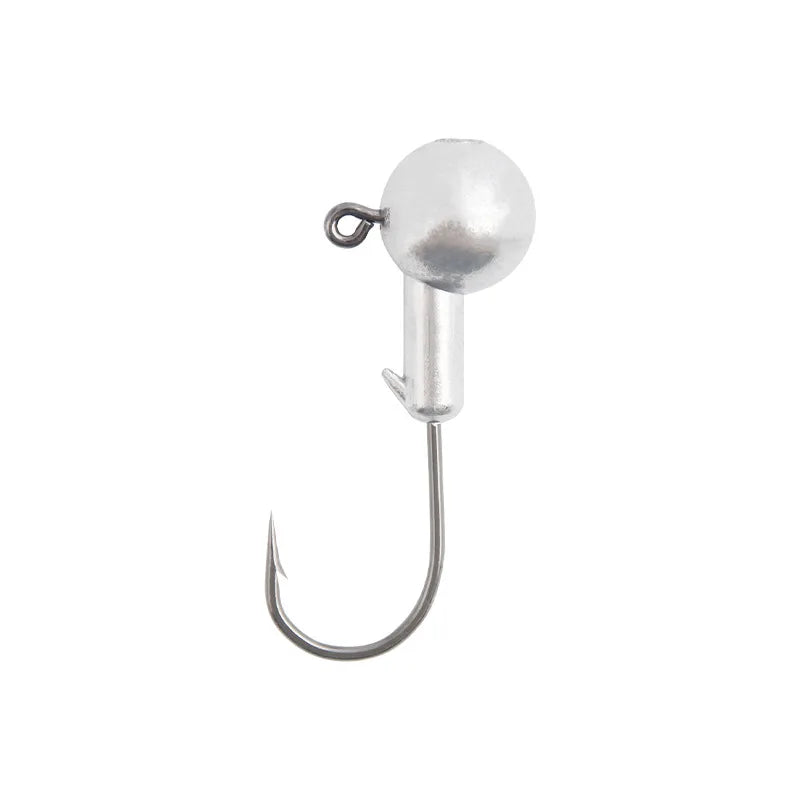 Luya Soft Bait Texas Fishing Set Fishing Gear Accessories Silver Lead Hook Soft Bait Set