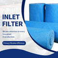 Factory Direct Supply Pre Filter Roll 100% Synthetic Fiber for Ventilation Systems G2 G2 G3 G4 20mm Thick Pad Spray Booth Filter