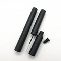 7ml Plastic Black Tube Custom Empty Mascara Tubes With Small Brush