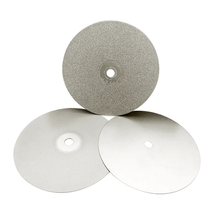 200mm Diamond Grinding Disc 8 Inch Electroplated Diamond Disc for Polishing Gems