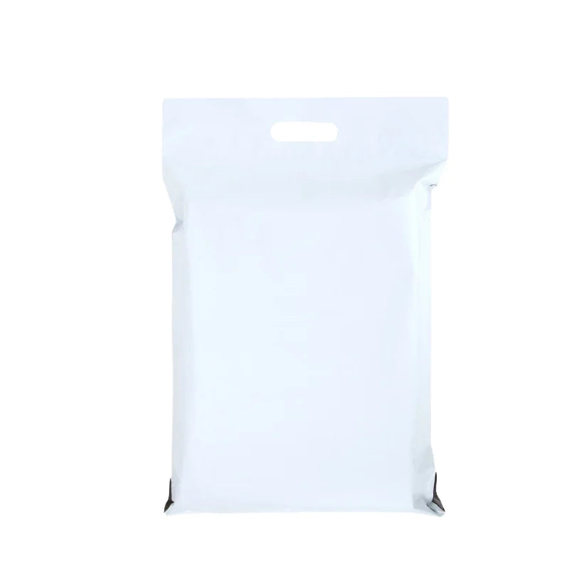 In Stock Poly Mailing Plastic Bag Printing Logo Clothes Shoes Packaging Courier Shipping Poly Mailer Bag With Handle