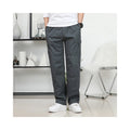 Men's Classic Baggy Pants With Multiple Pockets Designer Cotton Chino Washed Woven Trouser Solid Pants