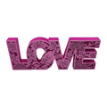 White Wood Letters for Wall Decor Decorative Standing Letters Slices Sign Board Decoration for Craft Home Party Projects