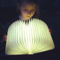 2025 Trending Items Corporate Gifts Idea Folding Paper Book Lamp Warm Light Best Birthday Gift Custom Electronic Items List
