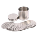 Diamond Sorting Sieves 75 Plates Stainless Steel Gem Loose Gem Stones Sorting Tool