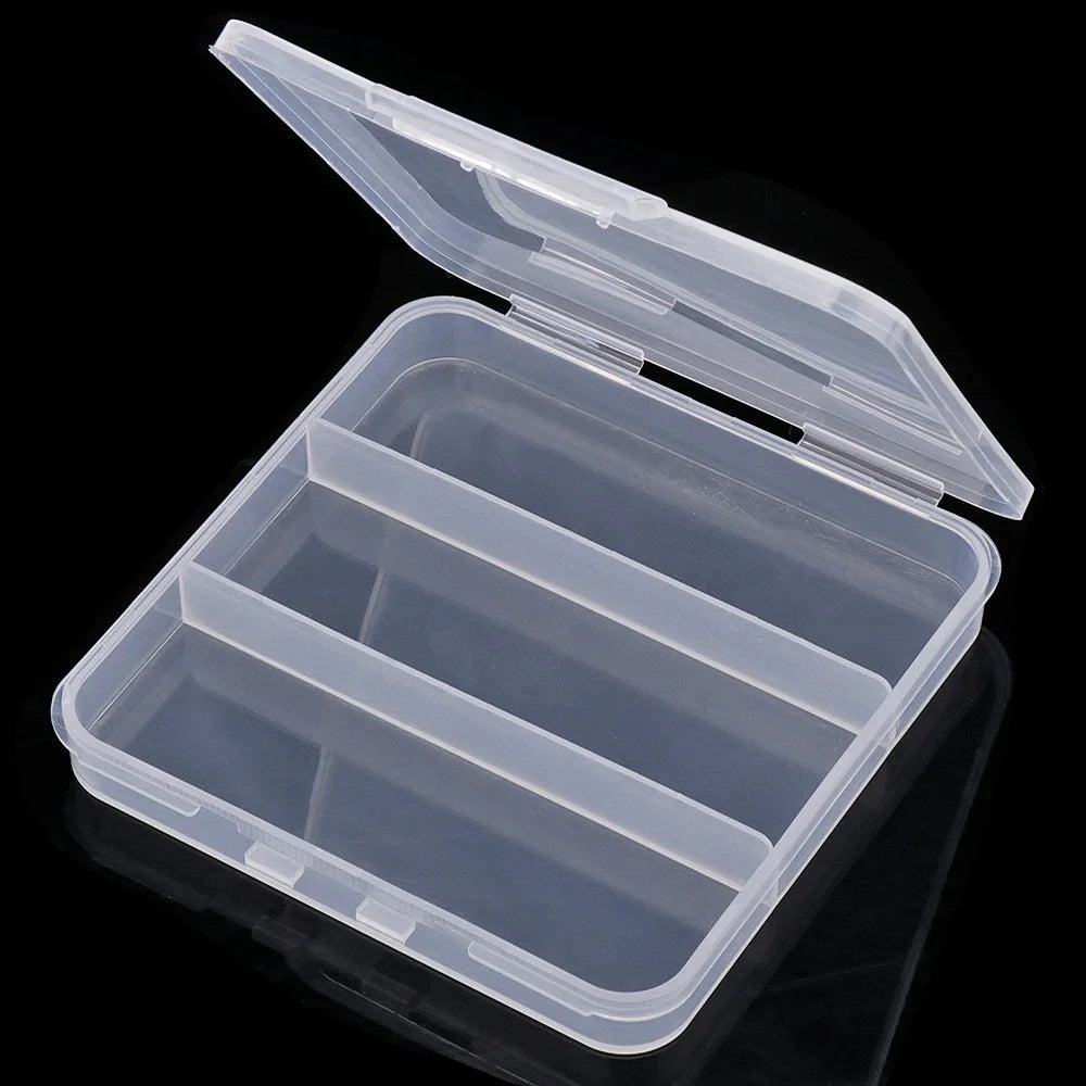 Cheapest Fishing Tackle Wholesalers 3 Compartments Baits Lures Hooks Storage Plastic Boxes Outdoor Bulk Fishing Tackle Boxes