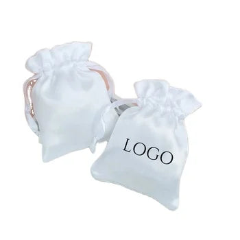 Cheap Custom Logo Packaging Jewelry Pouch Bags Satin Bag Silk Pouch for Gift