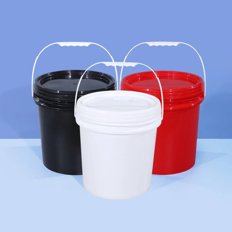 10L PP Bucket China Manufactures PP Airtight Plastic Bucket With Lid and Handle for Chemical Barrel Paint Pail