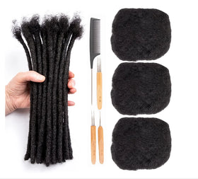 Originea Raw Natural Black Brazilian Remy Afro Kinky Curly Bulk Human Hair for Crochet Braid Extensions
