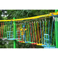 Hanlin Design Indoor/Outdoor Adventure Climbing Net Playground Wooden Metal Components Customized for Adults Amusement