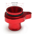 Automobile modification parts aluminum water pipe joint clamp is suitable for BMW 11537541992 11537544638