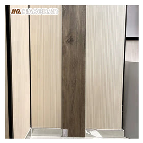Formaldehyde Free Stain Resistant Wood Grain Piso LVT SPC Sheet Waterproof Vinyl Plank 4mm Click Flooring for Office & Bedroom
