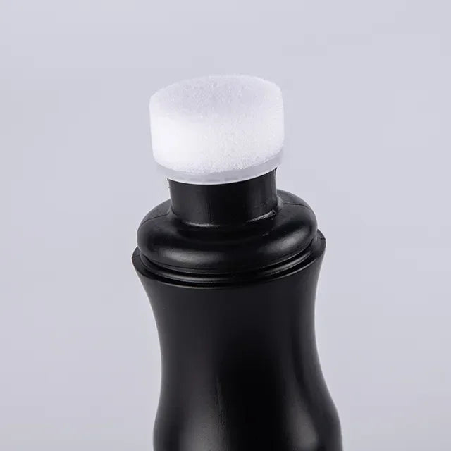 120ml US Graffiti LDPE Plastic Container with Nib Bingo Smear Empty Bottle Sponge Shoe for Shampoo and Blush