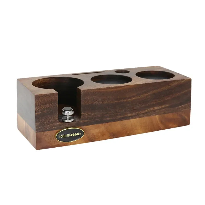Coffee Accessories Espresso Distribution Tools 58Mm Walnut Wood Filter Tamper for E61 La Marzocco Coffee Portafilter Holder