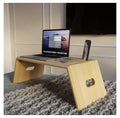 Home Gift Multifunctional Stand Breakfast Serving Tray  Portable Lap Desk Wooden Foldable Laptop Stand