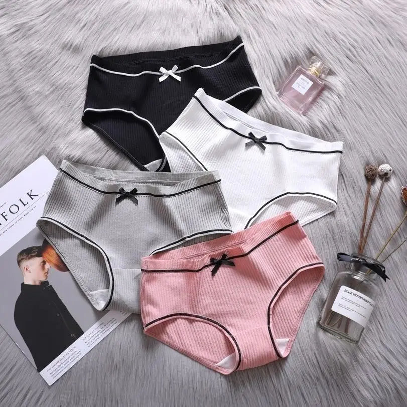 Wholesale Cheap Price Middle Waist Underpants Ladies Cotton Seamless Women Underwear Panties Cotton Panties Women Brief