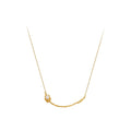 Latest 18K Gold Plated Stainless Steel Jewelry Beads Chain Flower Freshwater Pearl Pendant for Women Gifts Necklace P233413