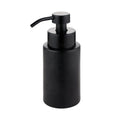 Matte Black Glass Soap Bottle 300 ml  Glass Bottle Hand Washing Bottle with Wooden Pump Dispenser for Hand Soap