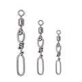 DORISEA 10pcs/pack All Stainless Steel Fast Pin Connector Top Guide Ring Accessory for Fishing Rod Swivel Ring Can Rod Top Guide