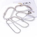 Tennis Chain 5MM Moissanite Tennis Bracelet 925 Sterling Silver Gift Box Women's Moissanite Jewelry Ready to Ship Xingyue 1pcs
