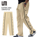 Wholesale Men's Cargo Pants Sports Casual Loose Fit Drawstring Multi-Pocket Solid Color Fashion Pants for Outdoor