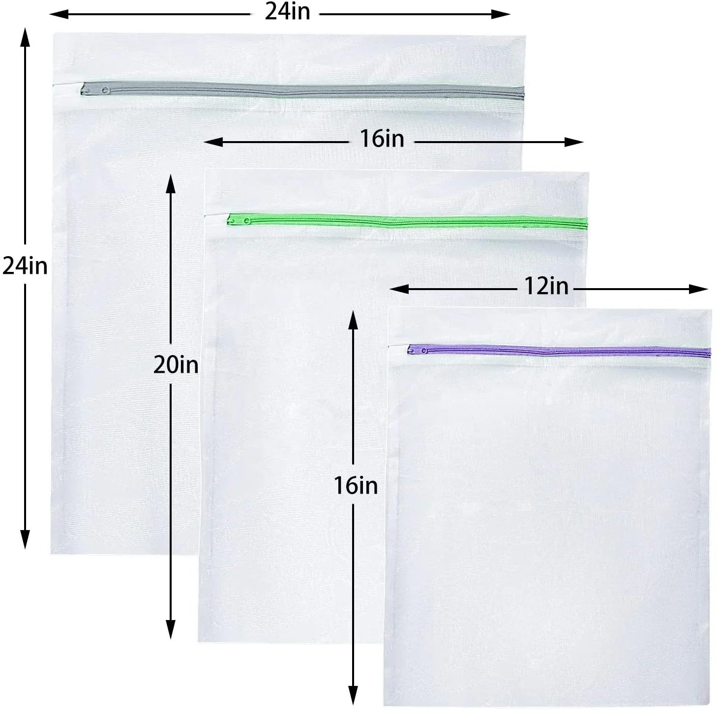 Recycled Fabric GRS Certificate Lingerie Fine Mesh Laundry Bag for Clothes Organizer
