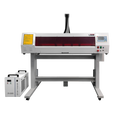 MOMOTECH High Accuracy Automatic CO2 Laser Cutter RF CO2 Tube Vinyl 3D Silicone New Cutting Plotter for Garment Labels