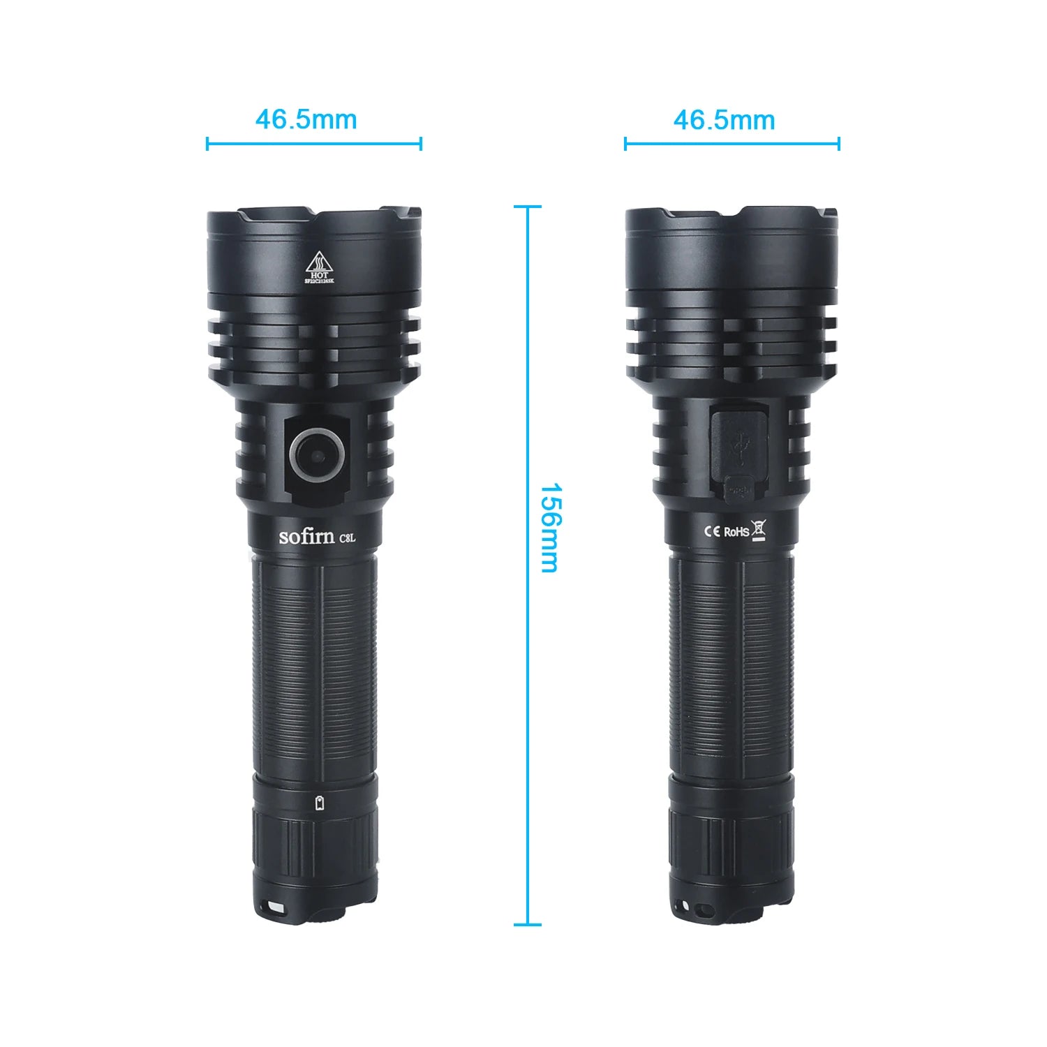 Customized LED Small Super Bright Zoomable Tactical Light Torch Waterproof Mini High lumen Led Flashlight