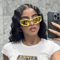 Steampunk Y2k Sunglasses Women's Mirror Sport Sunglasses Punk  Color Colorful Fashion Glasses