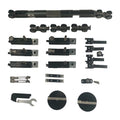 Hot Selling Modern Soft Closing Sliding Door Hardware System with Premium Alloy Steel 80kg Capacity MegaBDM