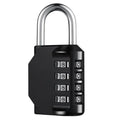 Combination Lock Anti Rust Padlock Set Security Padlock for Gym Sports School TSA Lock 4 Digit