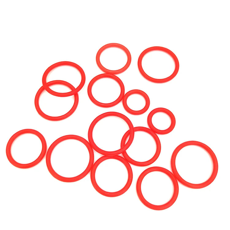 High Strength Customized AS568 90 Duro Polyurethane O Rings Translucent Seals Ring