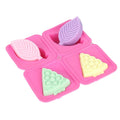 BPA Free Non Stick Food Grade Detachable Leaf Tree Shape Eco-Friendly Microwave Oven Safe Cake Molds Silicone Soap Resin Private