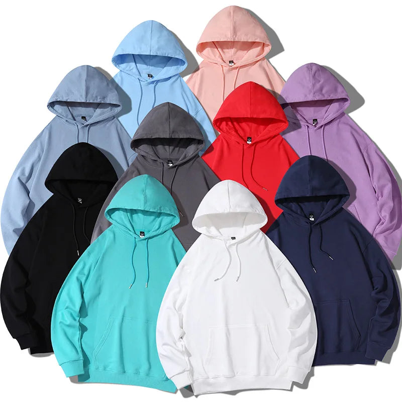 OEM Customized Graphic Plus Size Men's Hoodies Cotton Unisex Cheap Promotional Sweatshirt