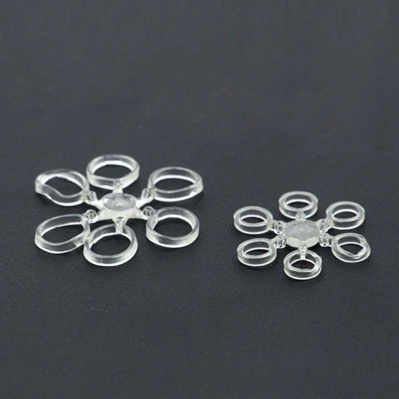 Selco Carp Fishing Terminal Accessory Carp Fishing End Tackle Silicone Gel Bait Bands Pellet Transparent Siliconebait Bands