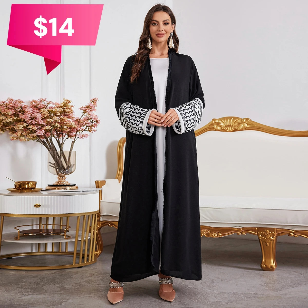 Clearance SALE Moroccan Modest Kaftan Islamic Clothing
