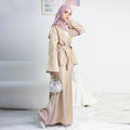 Loriya Wholesale Fashion Women Abaya Summer Top and Skirts Abaya Set Women Muslim Dress Islamic Abaya