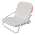 New Multi-Style Lightweight Aluminum Folding Chair - Padded Seat  Foldable Frame for Camping Beach Garden & Indoor Relaxation