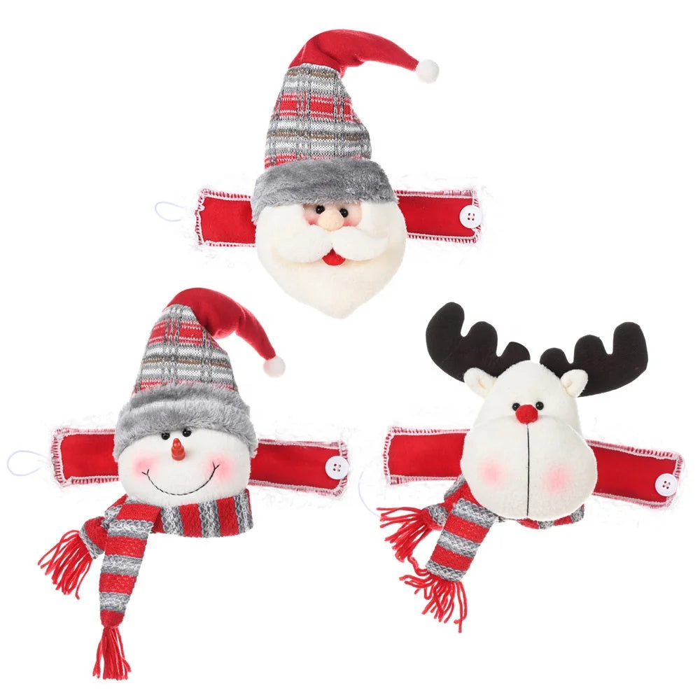 Christmas Band Twist Curtain Decoration Strap Home Fabric Semi-manual Craft Dress up Curtain Buckle